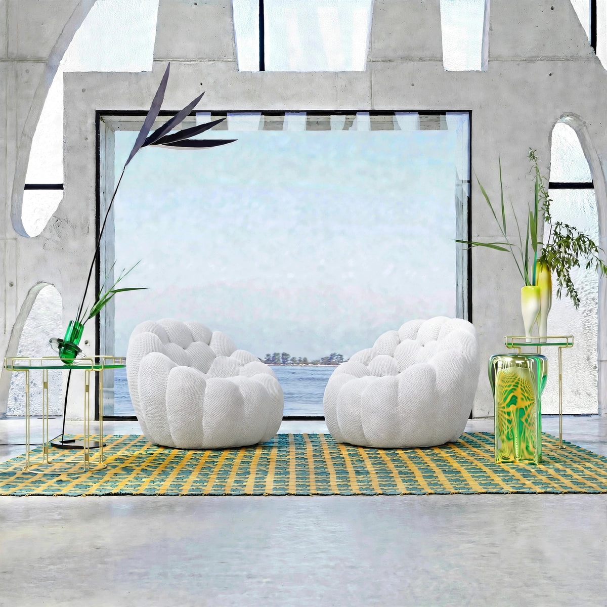Fauteuil Bubble 1 Place Compressé – Design Cocooning | Casa Monarchy