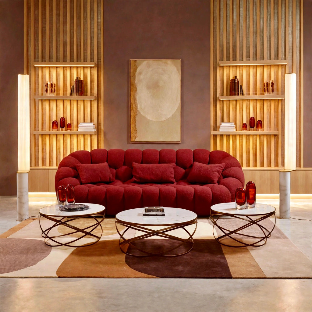Canapé Bubble 3-4 Places – Velours | Casa Monarchy
