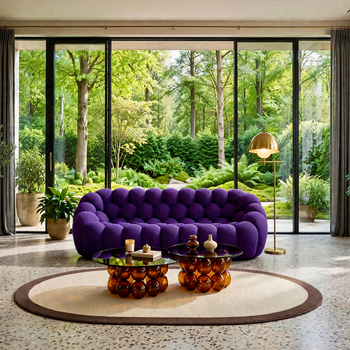 Canapé Bubble 3 Places Compressé – Design Cocooning | Casa Monarchy