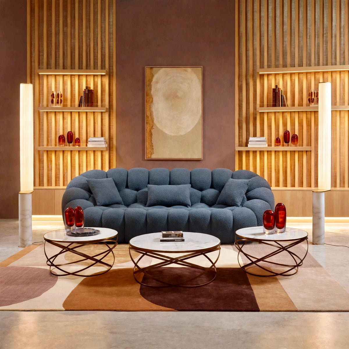 Canapé Bubble 3-4 Places – Velours | Casa Monarchy