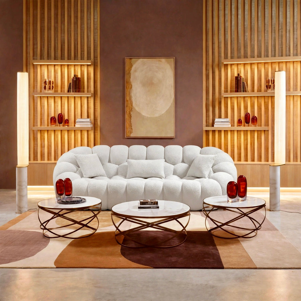 Canapé Bubble 3-4 Places – Velours | Casa Monarchy