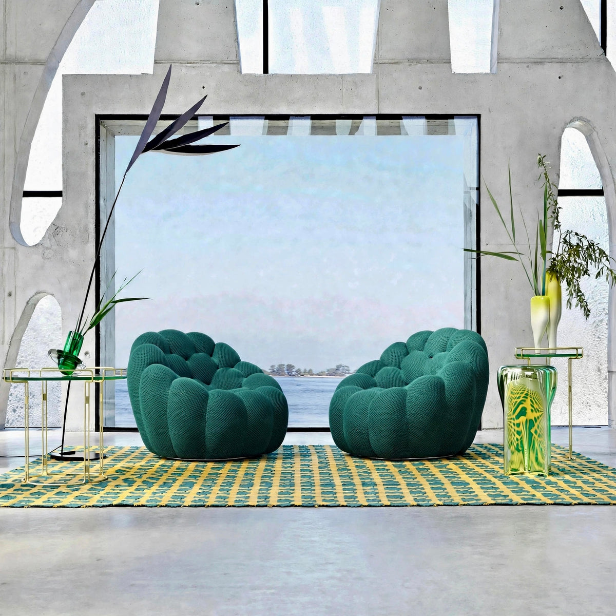 Fauteuil Bubble 1 Place Compressé – Design Cocooning | Casa Monarchy