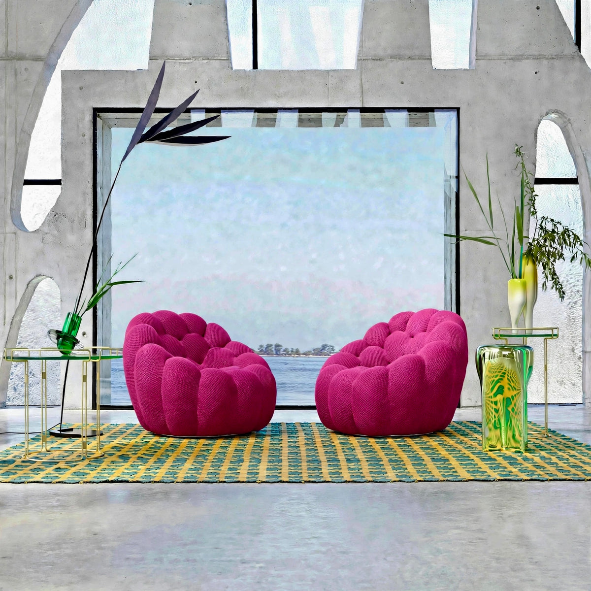 Fauteuil Bubble 1 Place Compressé – Design Cocooning | Casa Monarchy