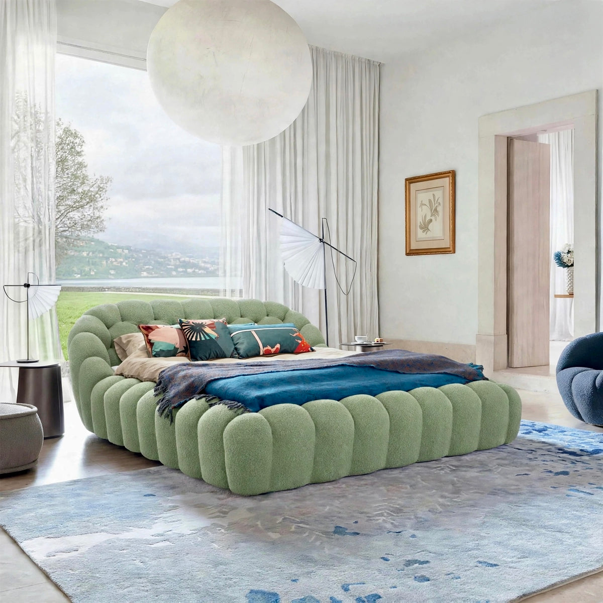 Lit Bubble - Tissu Bouclette Orsetto Flex