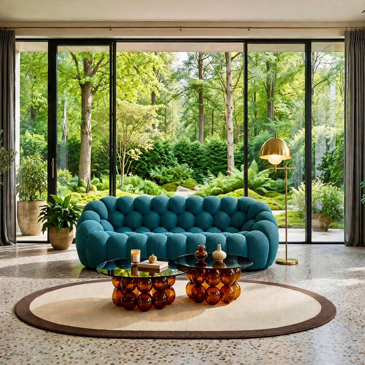 Canapé Bubble 3 Places Compressé – Design Cocooning | Casa Monarchy