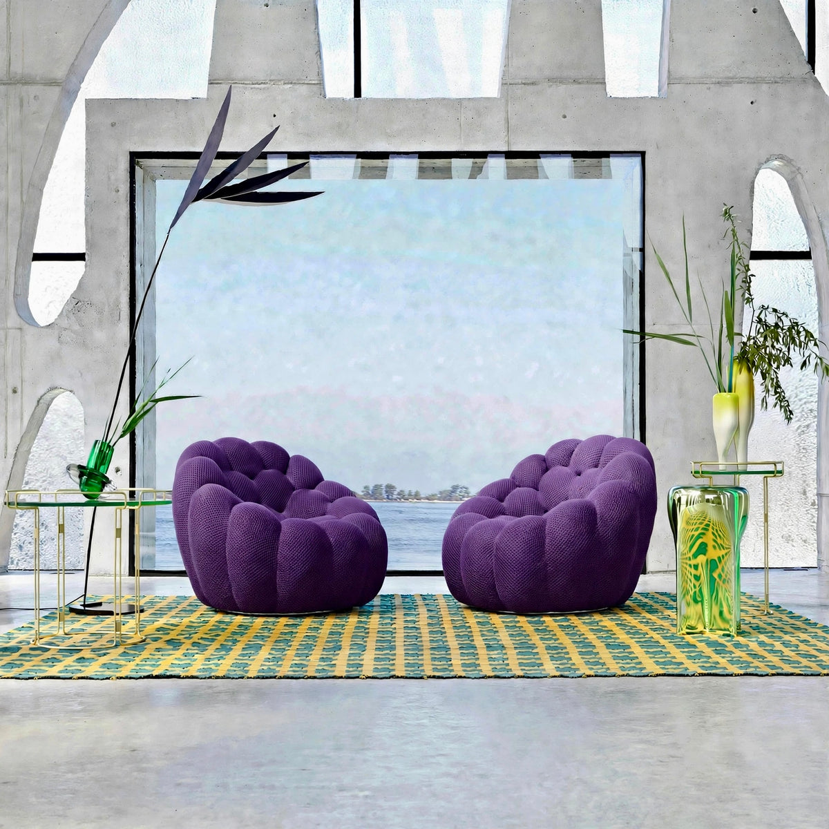 Fauteuil Bubble 1 Place Compressé – Design Cocooning | Casa Monarchy