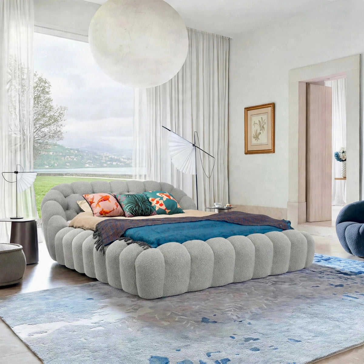 Lit Bubble - Tissu Bouclette Orsetto Flex
