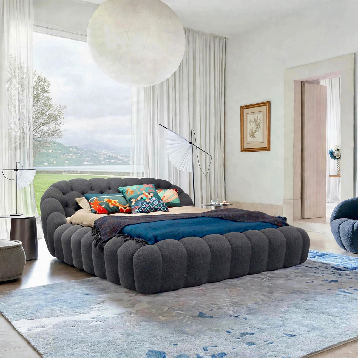 Lit Bubble - Tissu Bouclette Orsetto Flex