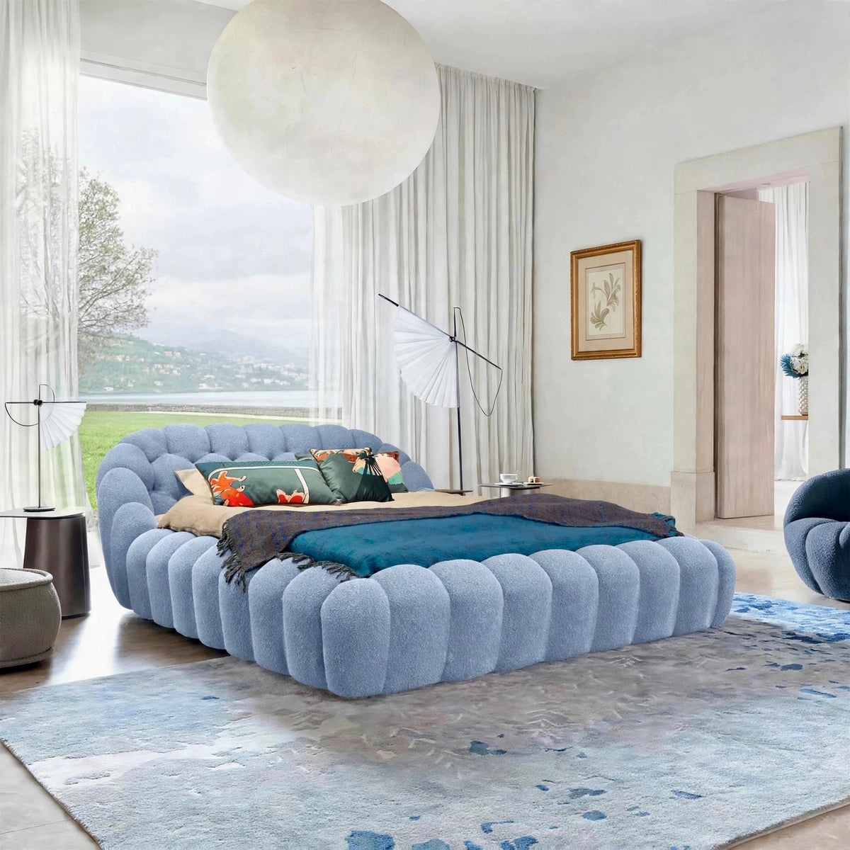 Lit Bubble - Tissu Bouclette Orsetto Flex