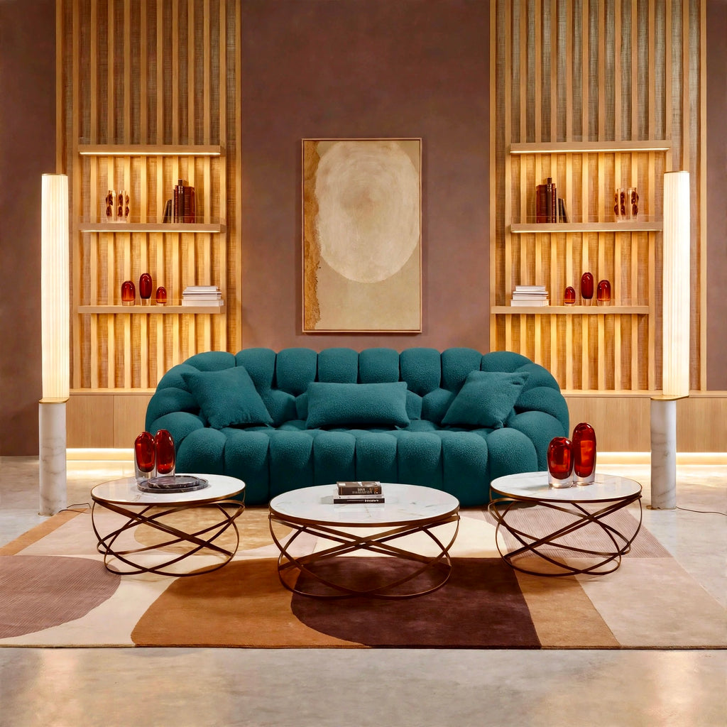 Canapé Bubble 3-4 Places – Velours | Casa Monarchy