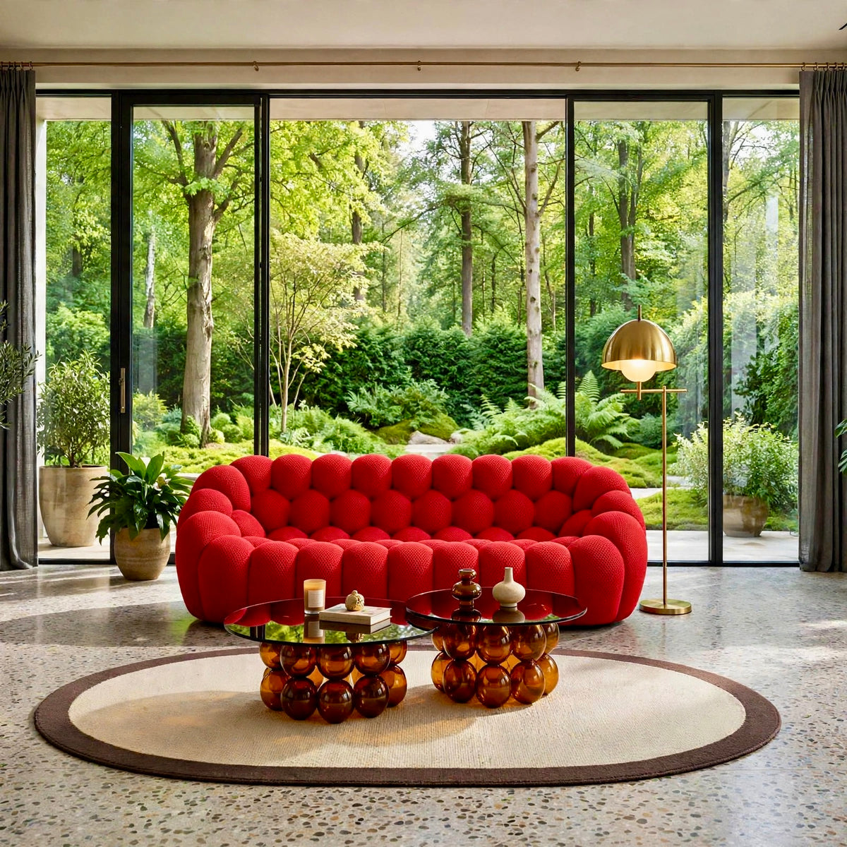 Canapé Bubble 3 Places Compressé – Design Cocooning | Casa Monarchy